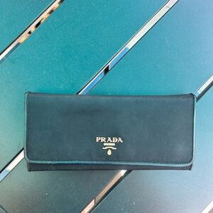 Black Prada Wallet